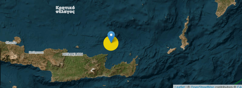 Κρήτη: Νέος μεταμεσονύχτιος σεισμός 4,1 ρίχτερ στο Λασίθι