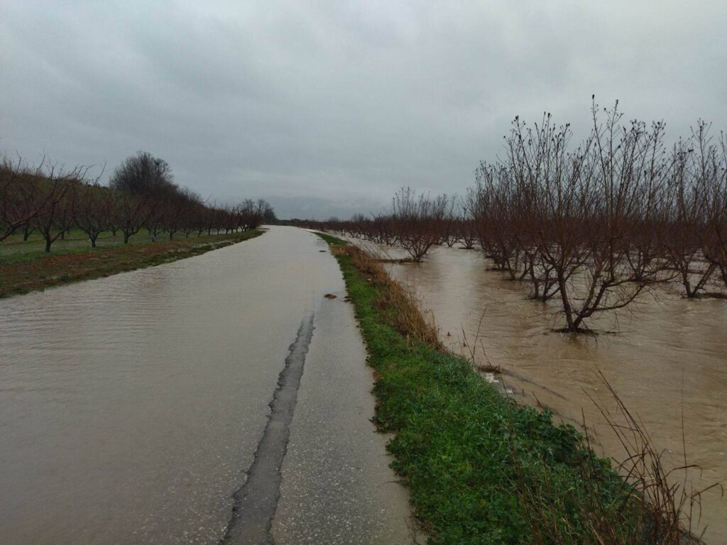 VIDEO- FOTO // Πέλλα: Mεγάλες οι καταστροφές – Χιλιάδες στρέμματα πλημμύρισαν