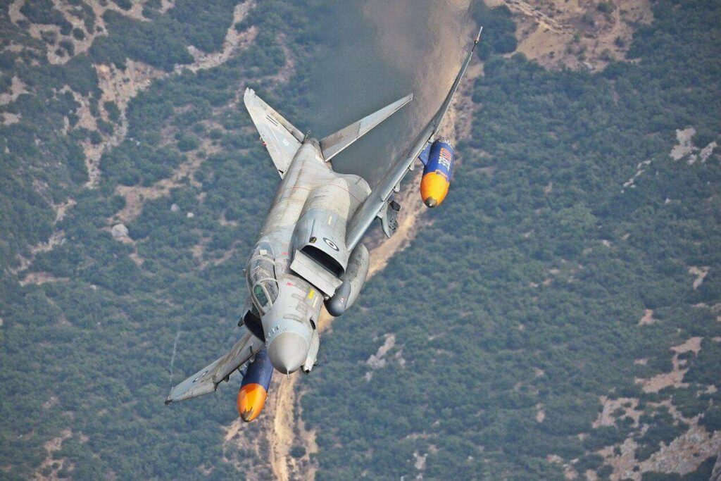 Αυτό είναι το μοιραίο αεροσκάφος F-4 Phantom που έπεσε στην Ανδραβίδα