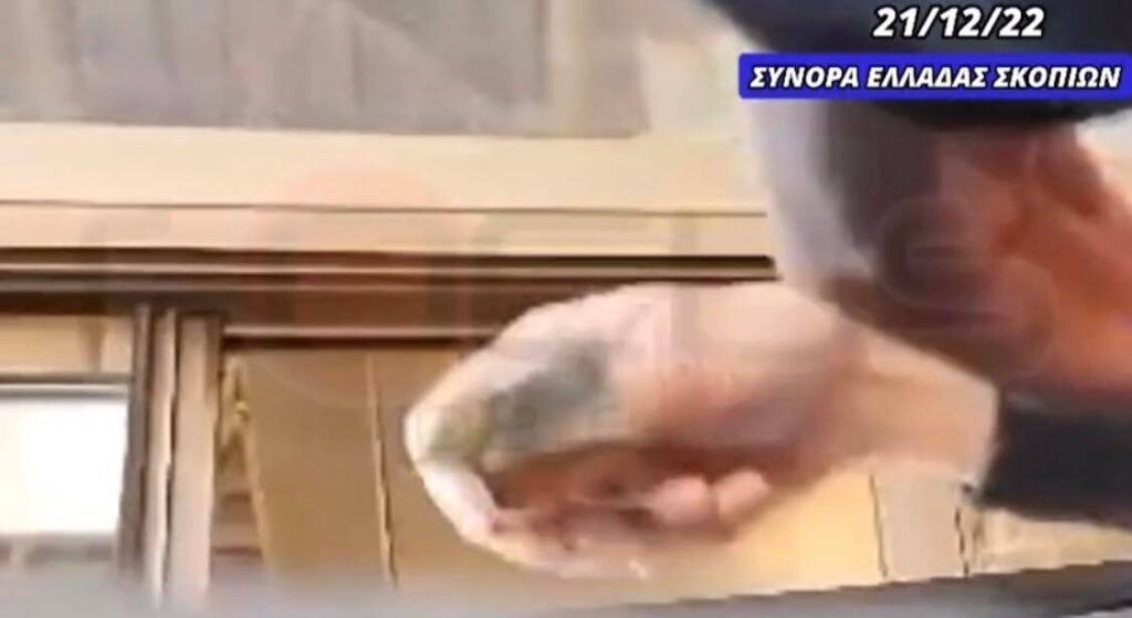 Ντοκουμέντο: Σκοπιανή αστυνομικός στα σύνορα ζητάει χρήματα από Έλληνες ταξιδιώτες για να περάσουν!