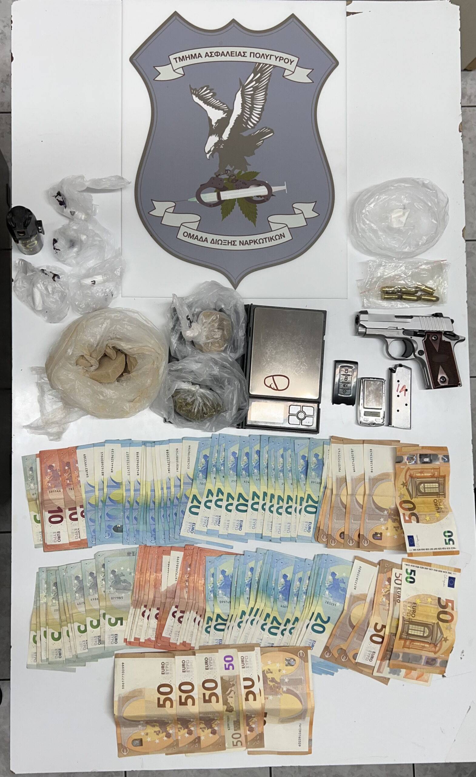 Θεσσαλονίκη: 64χρονος διακινούσε ηρωίνη και κοκαΐνη στο γκαράζ του