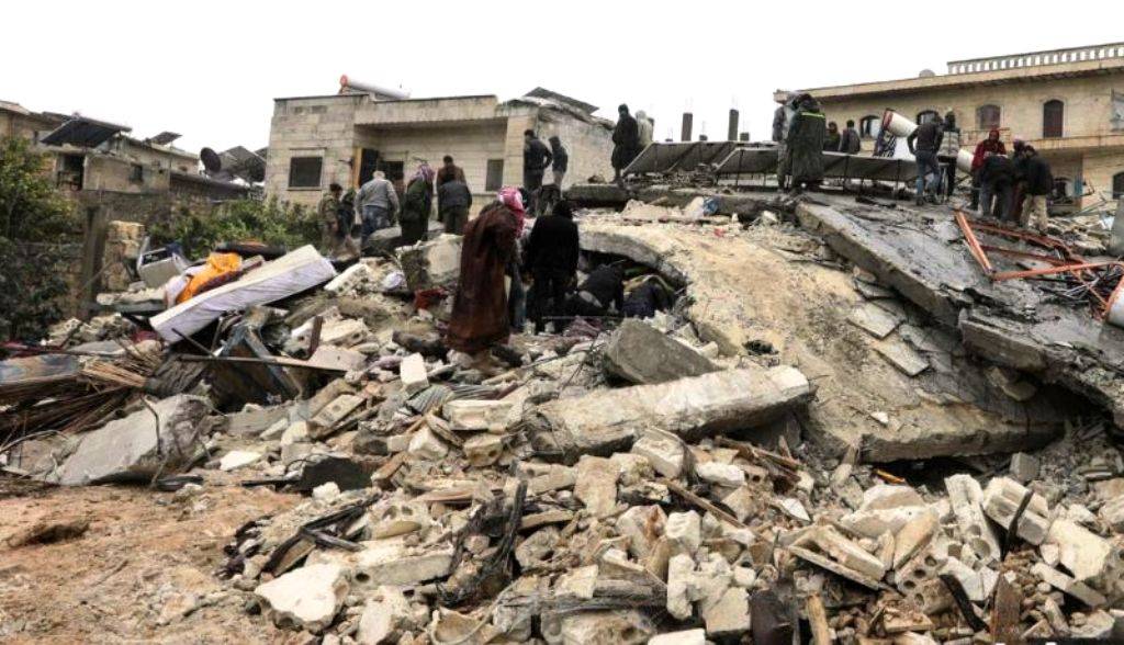 Εξάχρονο αγόρι ανασύρθηκε ζωντανό από τα ερείπια που προκάλεσε ο σεισμός στη Συρία