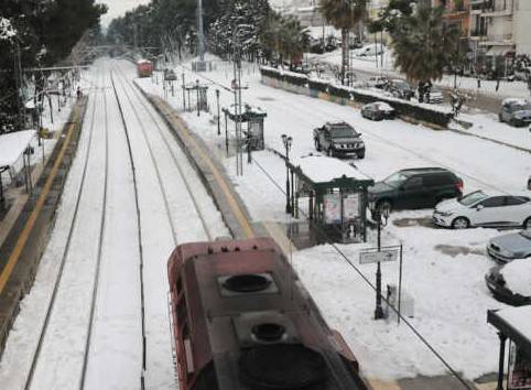 Ακυρώσεις σε δρομολόγια τρένων σήμερα λόγω της κακοκαιρίας