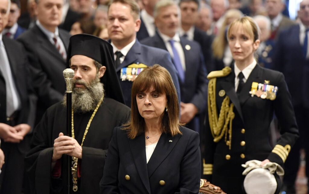 Κ. Σακελλαροπούλου: Τιμάμε τη μνήμη των ηρωικών προγόνων μας και αναλογιζόμαστε την ευθύνη μας απέναντι στην ιστορία