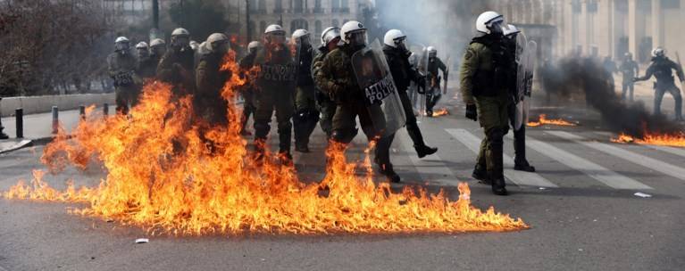Εκκενώθηκε η κατάληψη Mundo Nuevo συνελήφθησαν 15 άτομα