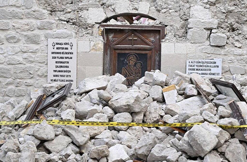 Τουρκία: Ελληνορθόδοξη εκκλησία 700 ετών καταστράφηκε από τον σεισμό