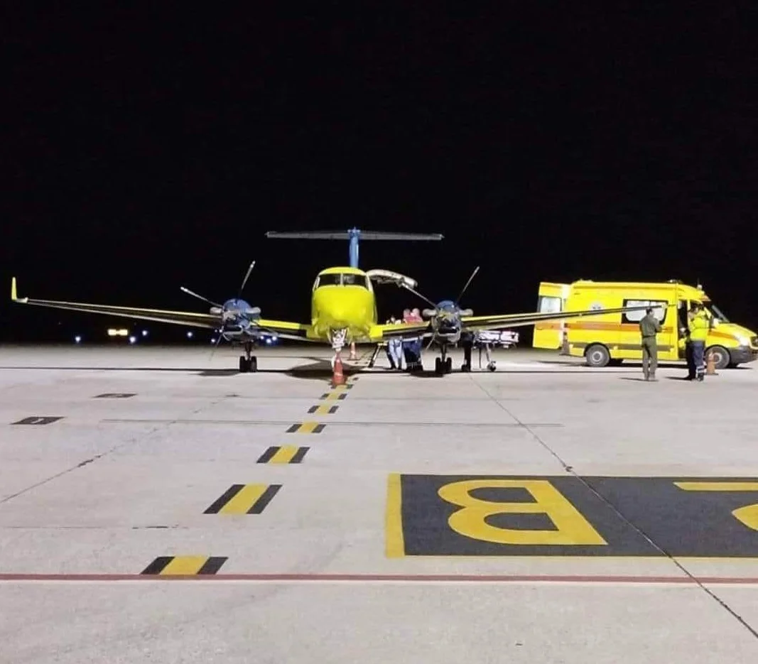 Αεροδιακομιδή νεογέννητου από την Σάμο στην Αθήνα
