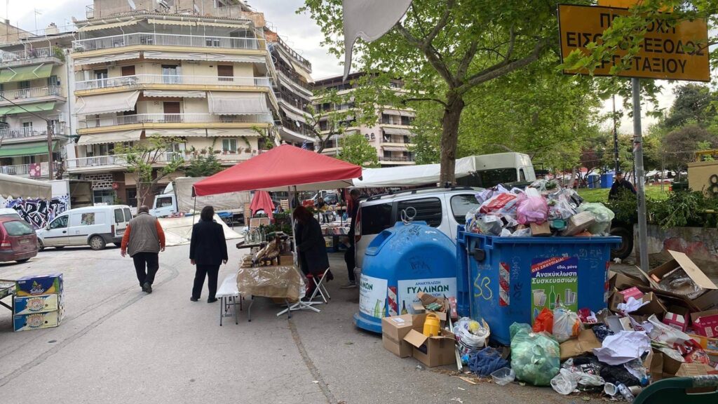 Πάρκο Κρήτης: Εικόνες ντροπής με σκουπίδια να ξεχειλίζουν //ΒΙΝΤΕΟ