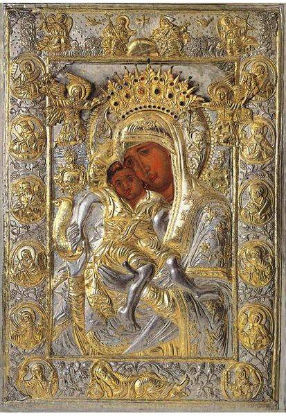 Η θαυματουργή εικόνα της Παναγίας του Άξιον Εστί από το Άγιον Όρος στην Αθήνα