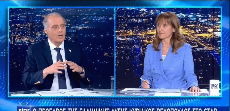 Βελόπουλος στο Star για το debate: “Έλεγαν όλοι ψέματα – Θα συγκυβερνήσουν ΝΔ – ΣΥΡΙΖΑ – ΠΑΣΟΚ, να δω τι θα πουν μετά”