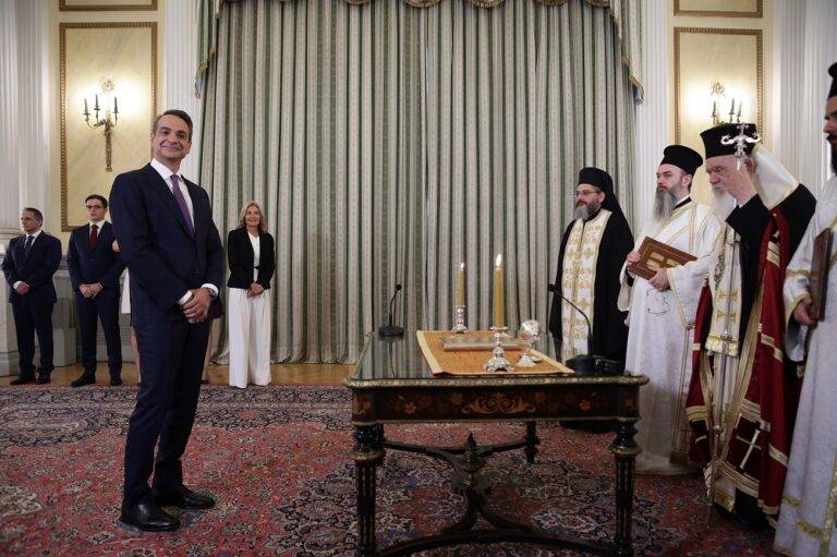Ορκίστηκε πρωθυπουργός ο Κυριάκος Μητσοτάκης