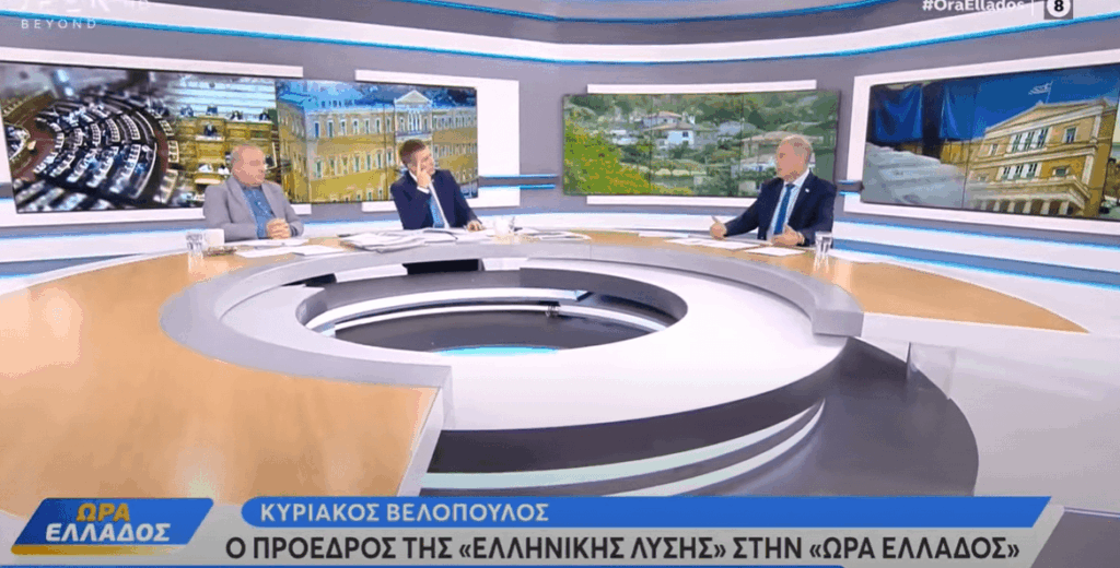 Κυριάκος Βελόπουλος στο OPEN: Πατριωτισμός στις πράξεις όχι στα λόγια