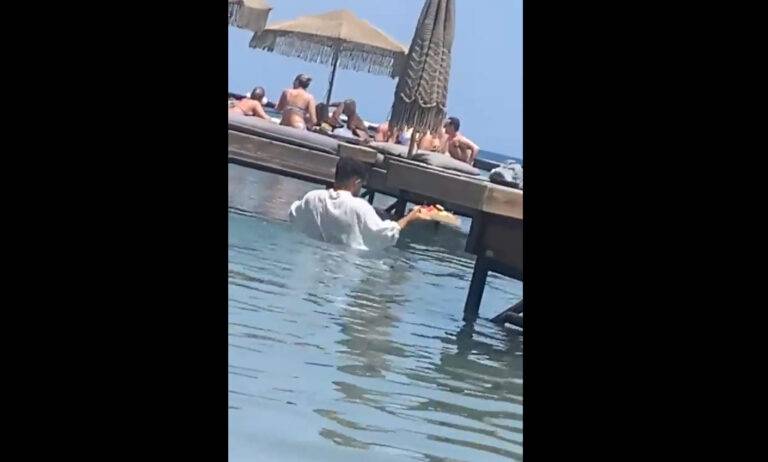 Παρέμβαση Γεωργιάδη για τον σερβιτόρο στη Ρόδο