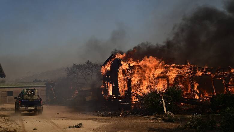 Φωτιά στον Κουβαρά:Αφέθηκε ελεύθερος ο άνδρας που προσήχθη ως ύποπτος