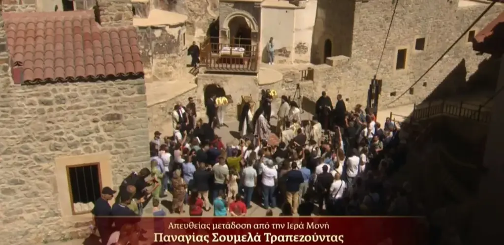 LIVE:Πατριαρχική Θεία Λειτουργία στην Ιερά Μονή Παναγίας Σουμελά στην Τραπεζούντα