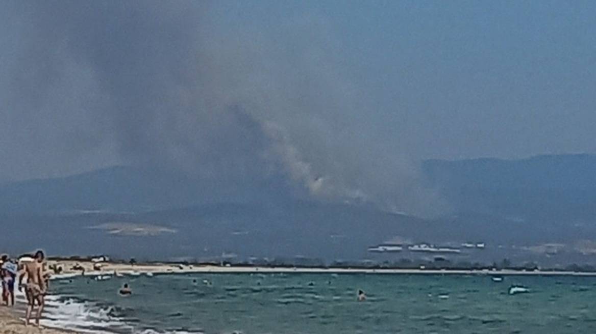 Φωτιά κοντά στον Πολύγυρο Χαλκιδικής