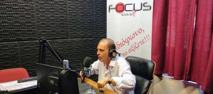 Κ. Βελόπουλος στον Focus FM 103,6 : «Την ομάδα των Αθηνών δε την νοιάζει ο Έβρος, ούτε ο πόνος, ούτε η αγωνία, ούτε η κραυγή του Έλληνα»