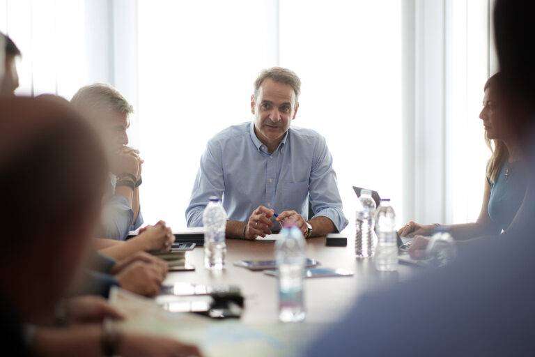 Σύσκεψη υπο τον πρωθυπουργό για τις ζημιές και τις αποζημιώσεις στη Θεσσαλία