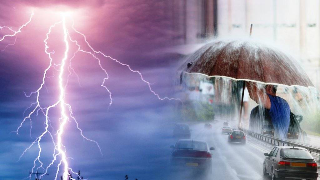 Ισχυρό μπουρίνι με κεραυνούς δημιούργησε προβλήματα στην Κέρκυρα