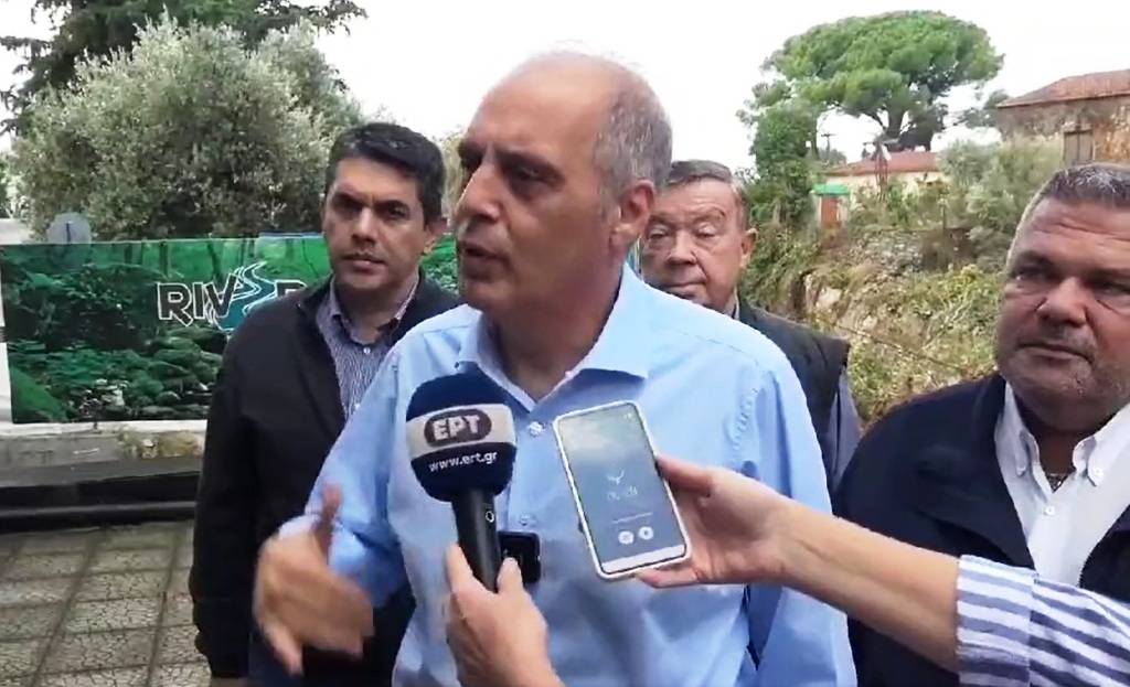 Στις πληγείσες από τις πλημμύρες περιοχές ο Κυριάκος Βελόπουλος