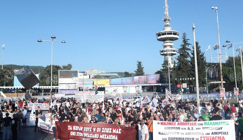 87η ΔΕΘ: Σε κλοιό κινητοποιήσεων σήμερα το κέντρο λόγω της ομιλίας Μητσοτάκη