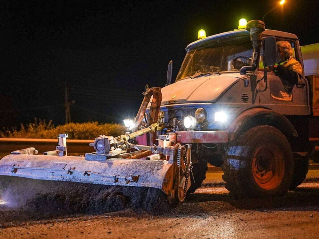 Θεσσαλονίκη: Νυχτερινή ασφαλτόστρωση όλη την εβδομάδα στην Περιφερειακή Οδό