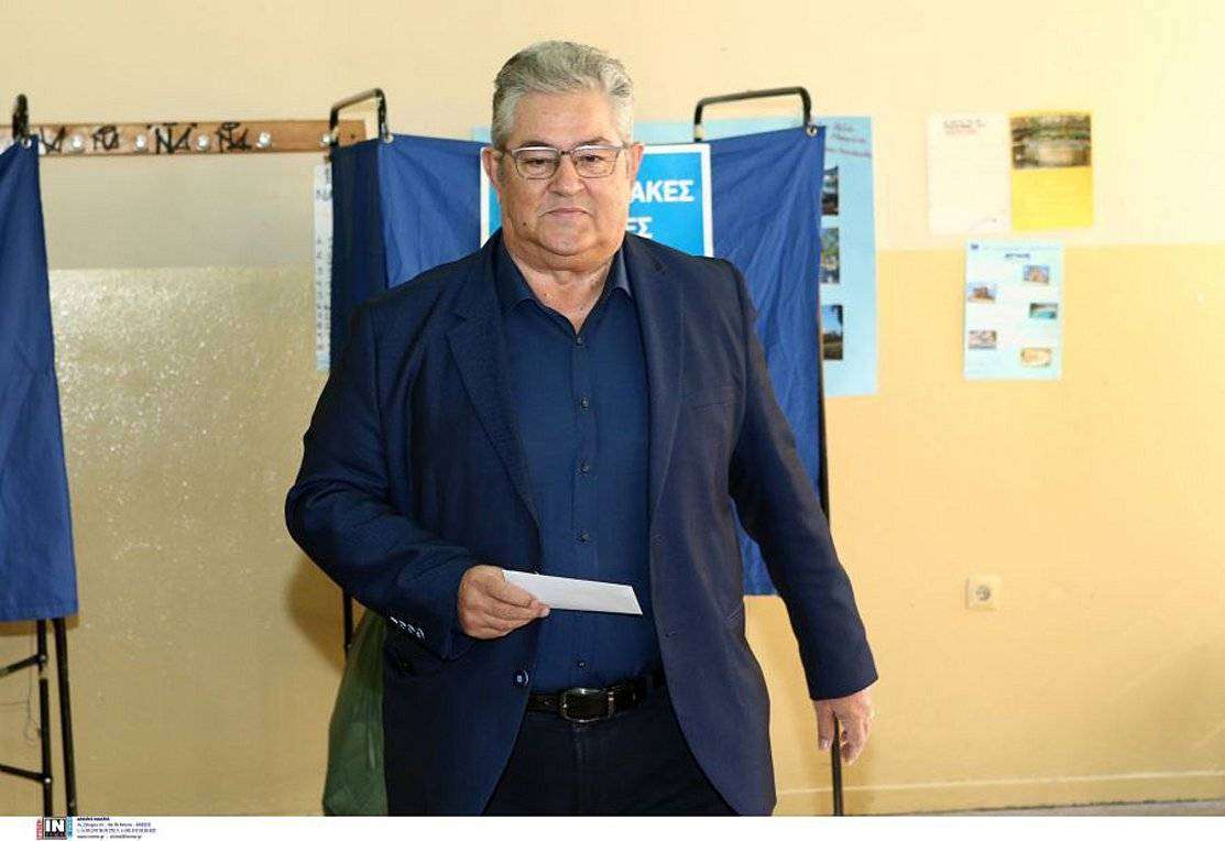 Δημήτρης Κουτσούμπας:«Σήμερα ψηφίζουμε για να βγει δυνατός ο λαός από την κάλπη»