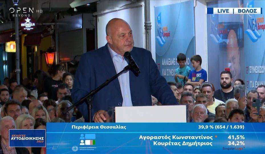 Επανεκλογή Μπέου στον Βόλο από τον α’ γύρο – Στη 2η Κυριακή πάνε Αγοραστός – Κουρέτας