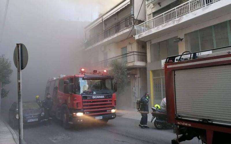 Θεσσαλονίκη: Φωτιά σε διαμέρισμα 2ου ορόφου στο Κορδελιό