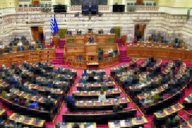 Υπερψηφίστηκε επί της αρχής του μόνο από τους βουλευτές της Ν.Δ το νομοσχέδιο για τα «κόκκινα» δάνεια
