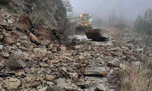 Κακοκαιρία Κιαράν: Προβλήματα κατολισθήσεων και πτώσεις δέντρων στην Ήπειρο