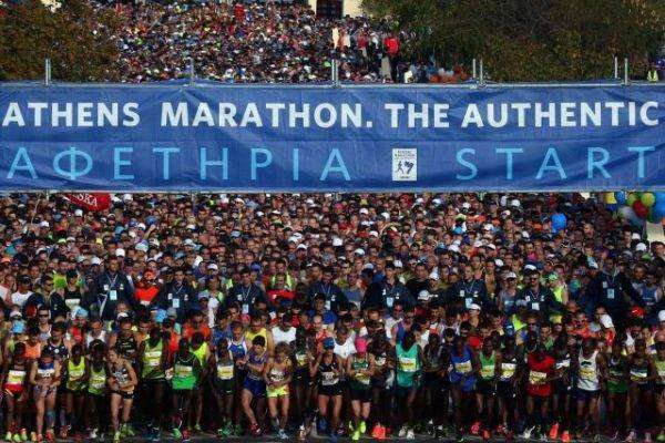 40oς Αυθεντικός Μαραθώνιος Αθήνας : Δόθηκε η εκκίνηση – Συμμετοχή ρεκόρ με 21.000 αθλητές από 140 χώρες