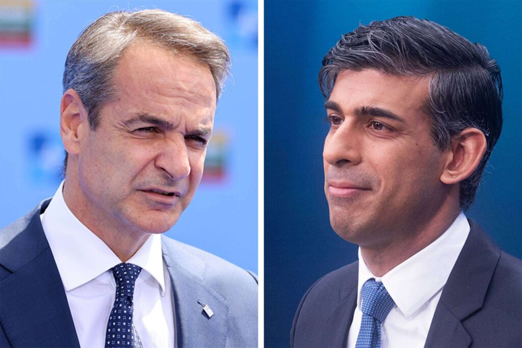 O Σούνακ έκλεισε την πόρτα της Ντάουνινγκ Στριτ στον Μητσοτάκη – Πρότεινε συνάντηση με τον αναπληρωτή πρωθυπουργό