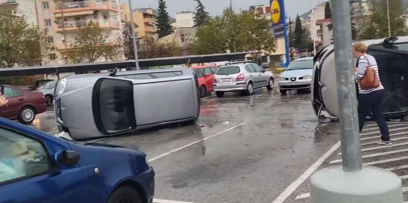 Κακοκαιρία εξπρές: Θυελλώδεις άνεμοι στην Ξάνθη - Ανεμοστρόβιλος στη Χαλκιδική
