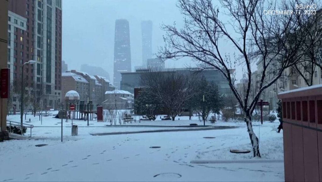 Στα λευκά το Πεκίνο – Στους -20 βαθμούς Κελσίου ο υδράργυρος