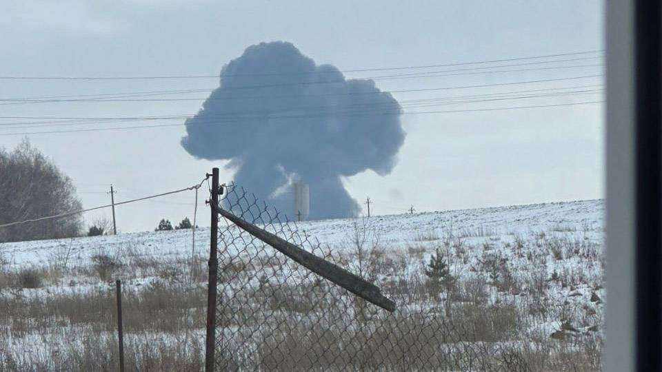 Συνετρίβη ρωσικό στρατιωτικό μεταγωγικό στο Μπέλγκοροντ – Δεκάδες νεκροί
