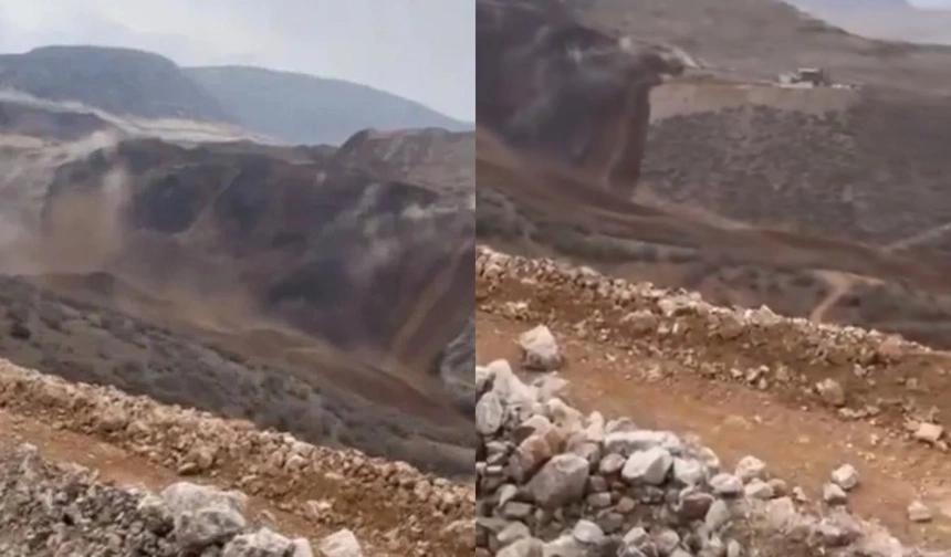 Τουρκία: Τρομακτικό βίντεο από κατολίσθηση σε χρυσωρυχείο