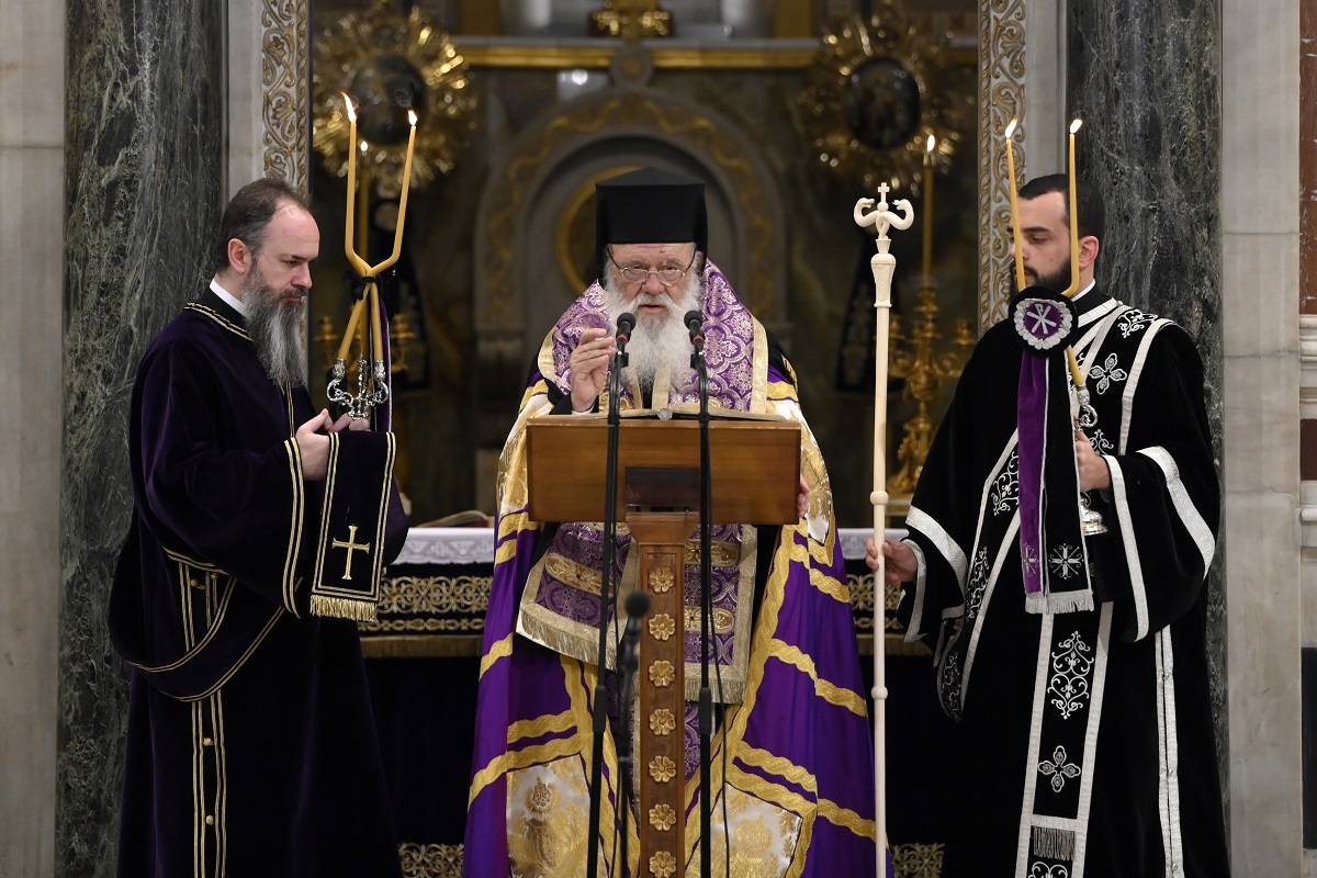 Ιερά Σύνοδος: Στη Μονή Πετράκη η λειτουργία για την Κυριακή της Ορθοδοξίας