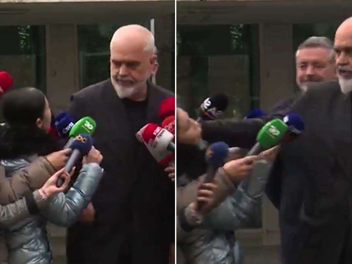 Αλβανία: Θύελλα αντιδράσεων από το σπρώξιμο Ράμα σε γυναίκα δημοσιογράφο