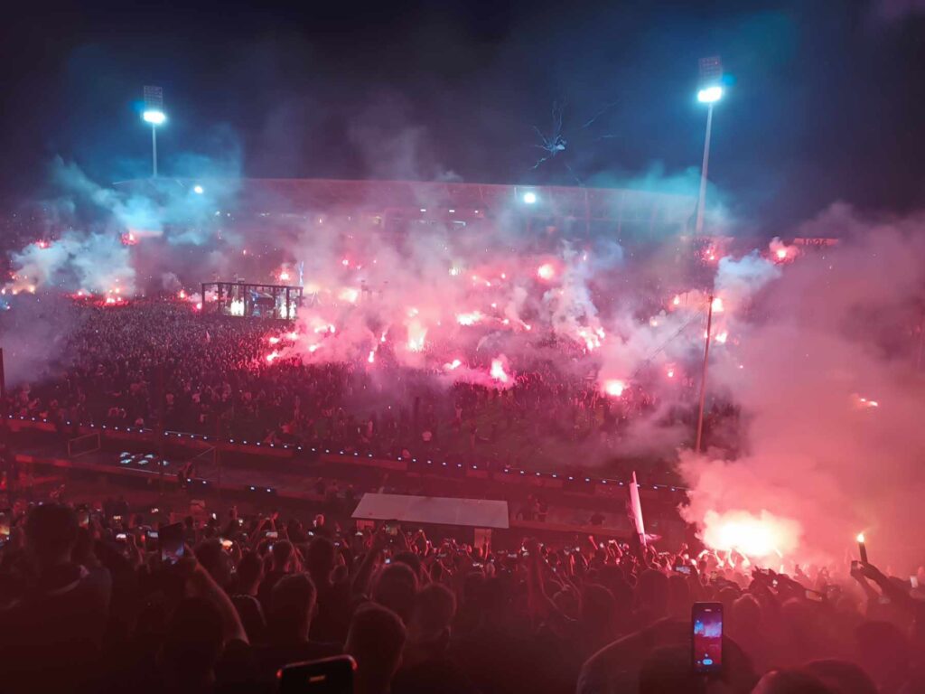 Έξαλλοι πανηγυρισμοί για τον πρωταθλητή ΠΑΟΚ – Μαγική η νύχτα στη Θεσσαλονίκη