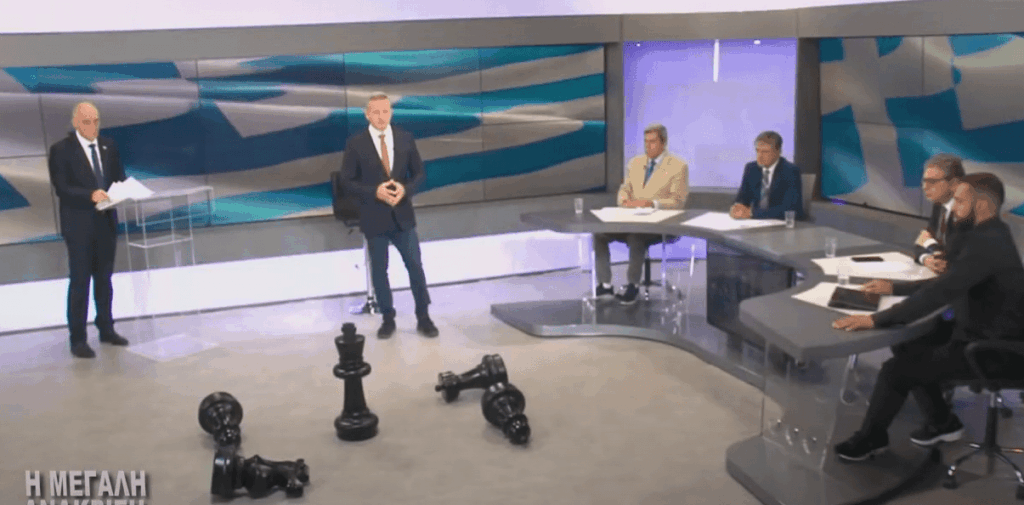 Χίος, Βλάχος, Σερέτης, Παναγιώτου και Παπακυριακόπουλος “ανακρίνουν” τον Κυριάκο Βελόπουλο// ΒΙΝΤΕΟ