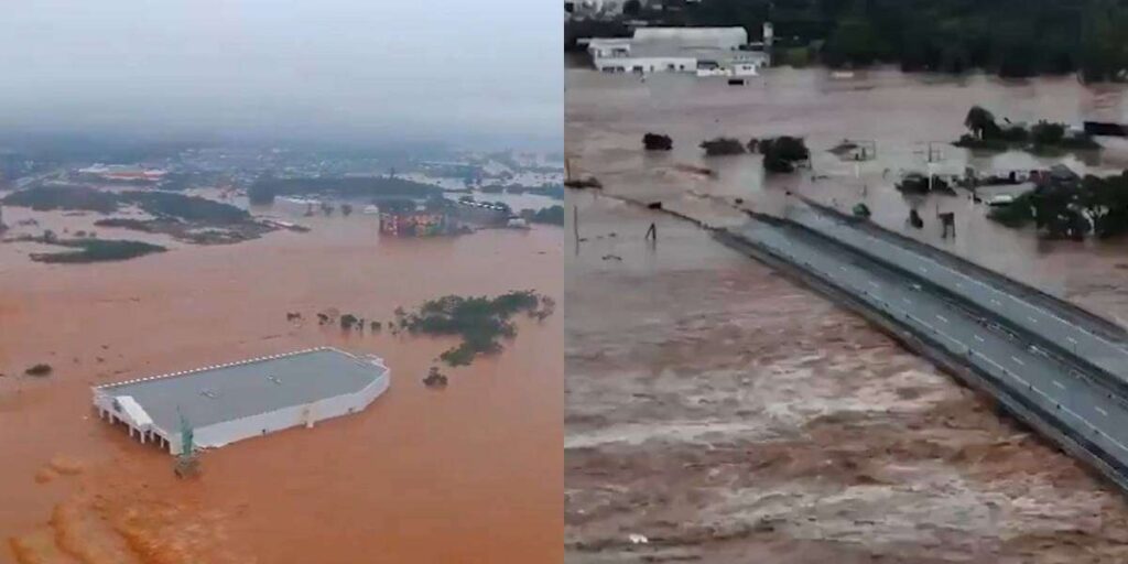 Βραζιλία: Τουλάχιστον 37 νεκροί, 74 αγνοούμενοι από τις πλημμύρες (βίντεο)