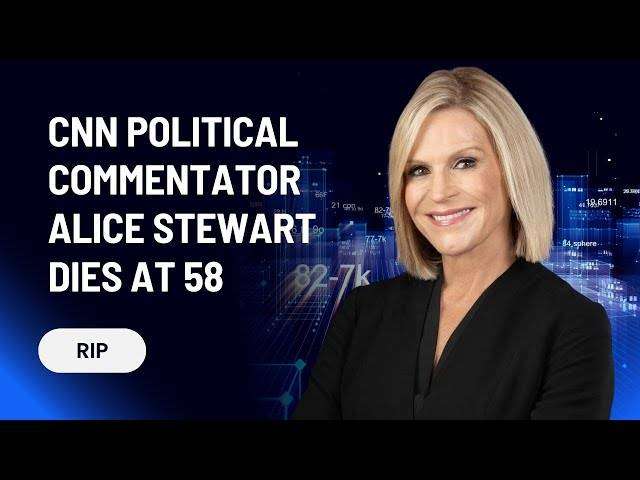 Θάνατος-σοκ στις ΗΠΑ: Πέθανε ξαφνικά η δημοσιογράφος του CNN Άλις Στιούαρτ