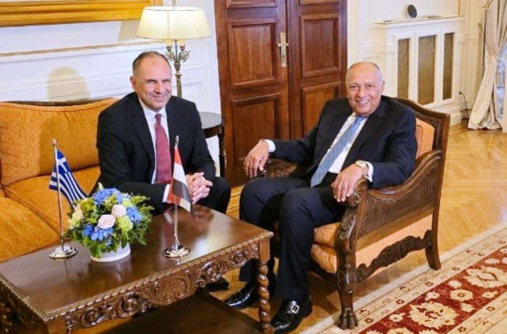 Ολοκληρώθηκε η συνάντηση των ΥΠ.ΕΞ Ελλάδας και Αιγύπτου