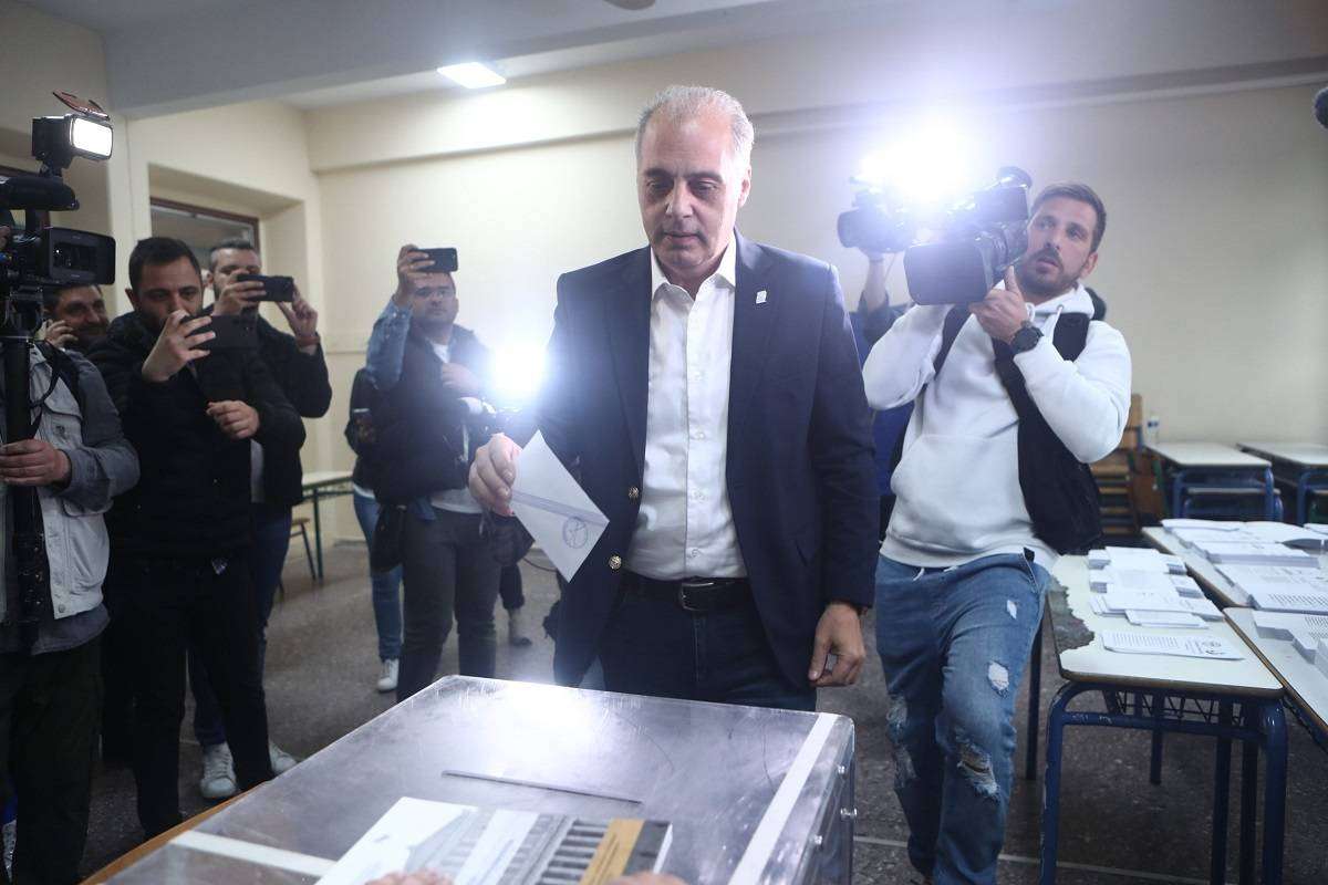 Στο 1ο Γυμνάσιο – Λύκειο Κορδελιού Θεσσαλονίκης θα ψηφίσει ο Κυριάκος Βελόπουλος