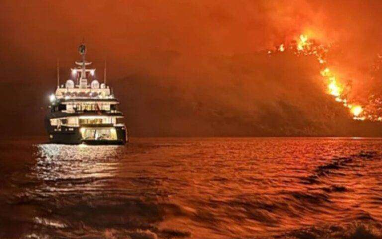 Φωτιά στην Υδρα: Στον εισαγγελέα οι 13 συλληφθέντες