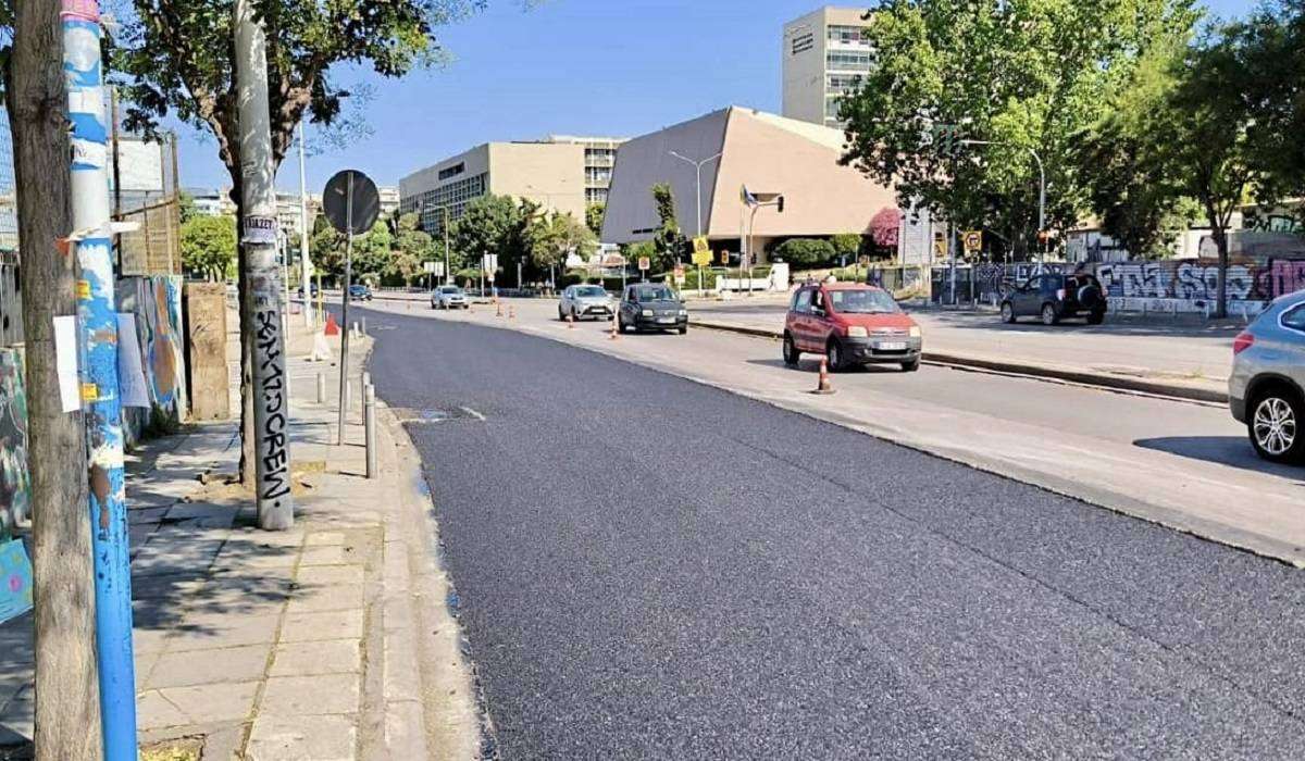 Θεσσαλονίκη: Ασφαλτόστρωση σε δύο δρόμους στο κέντρο της πόλης σήμερα και αύριο