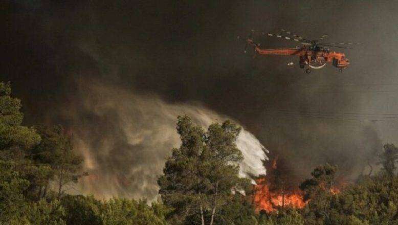 Σέρρες: Για 14η ημέρα συνεχίζει να καίει η φωτιά στο όρος Όρβηλος – Eπεκτάθηκε σε περιοχές του Αχλαδοχωρίου, εστάλη μήνυμα από το 112