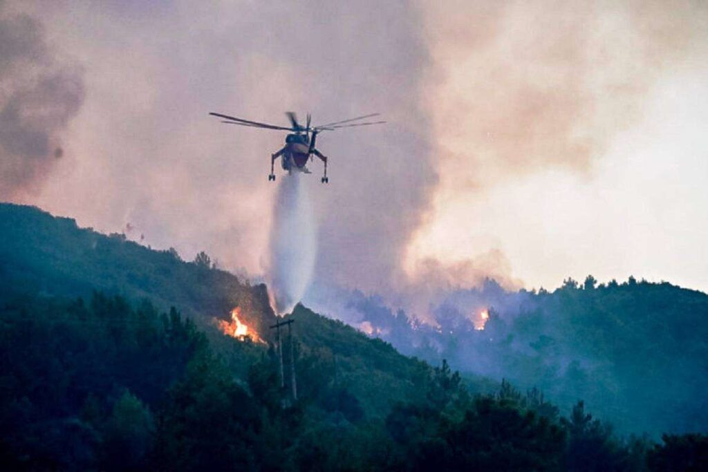 Νέα φωτιά σε περιοχή του Σουφλίου Έβρου