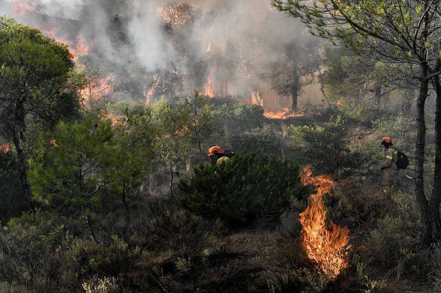 Θεσσαλονίκη: Φωτιά στα Τσαΐρια Περαίας